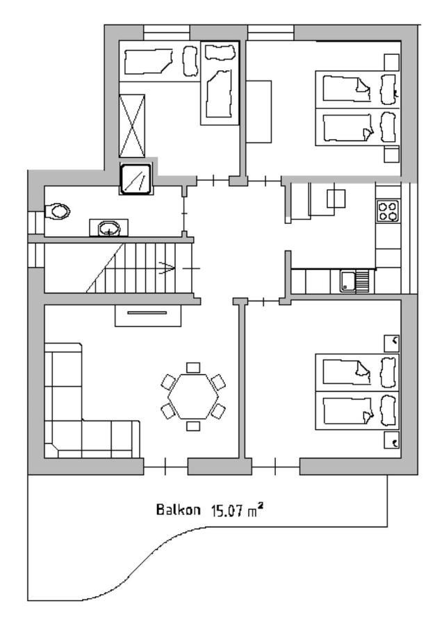 Melaniesguesthouse 4 Zimmerwohnung 卡尔达罗 外观 照片